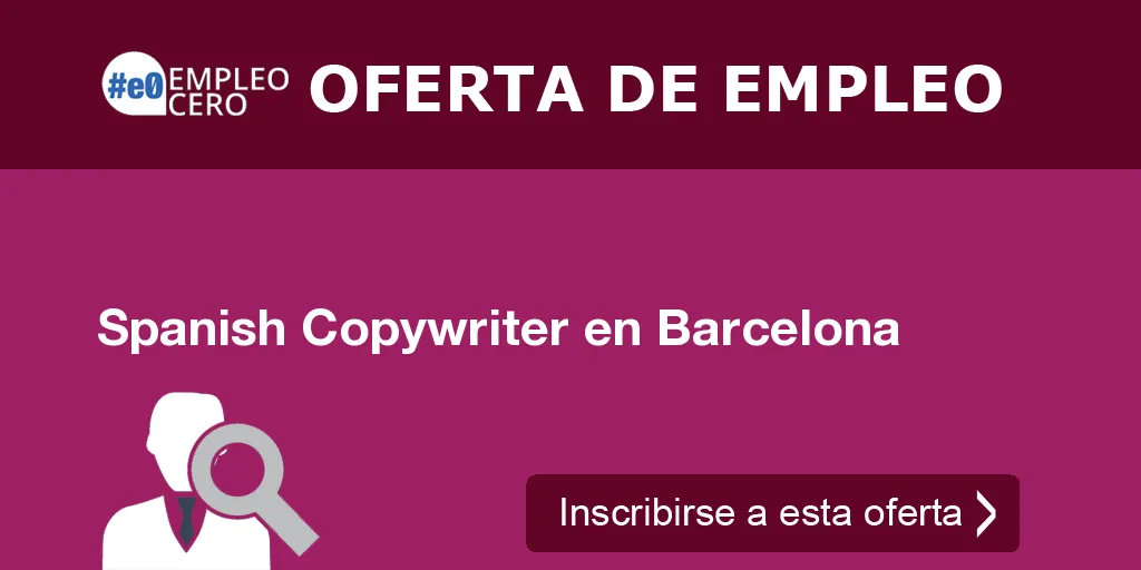 Spanish Copywriter en Barcelona