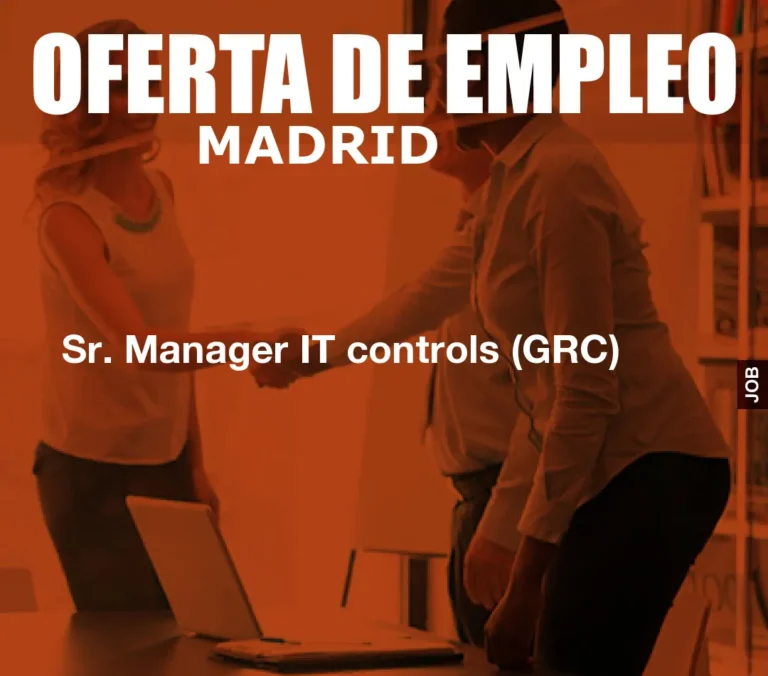 Sr. Manager IT controls (GRC)