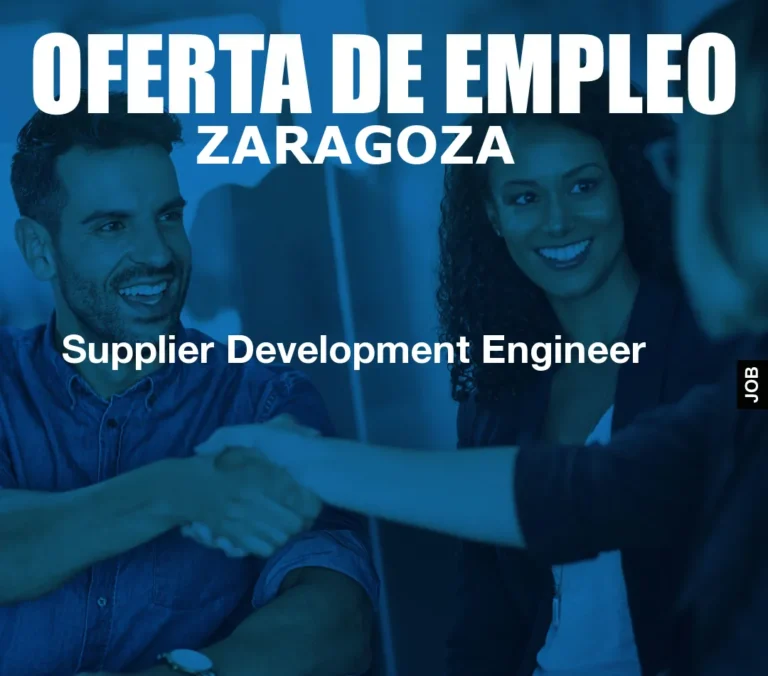 Supplier Development Engineer