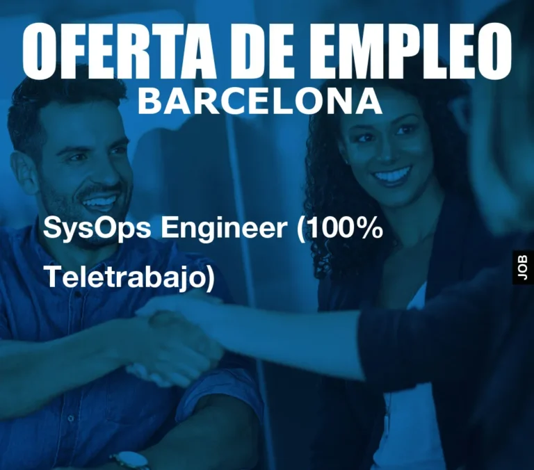 SysOps Engineer (100% Teletrabajo)