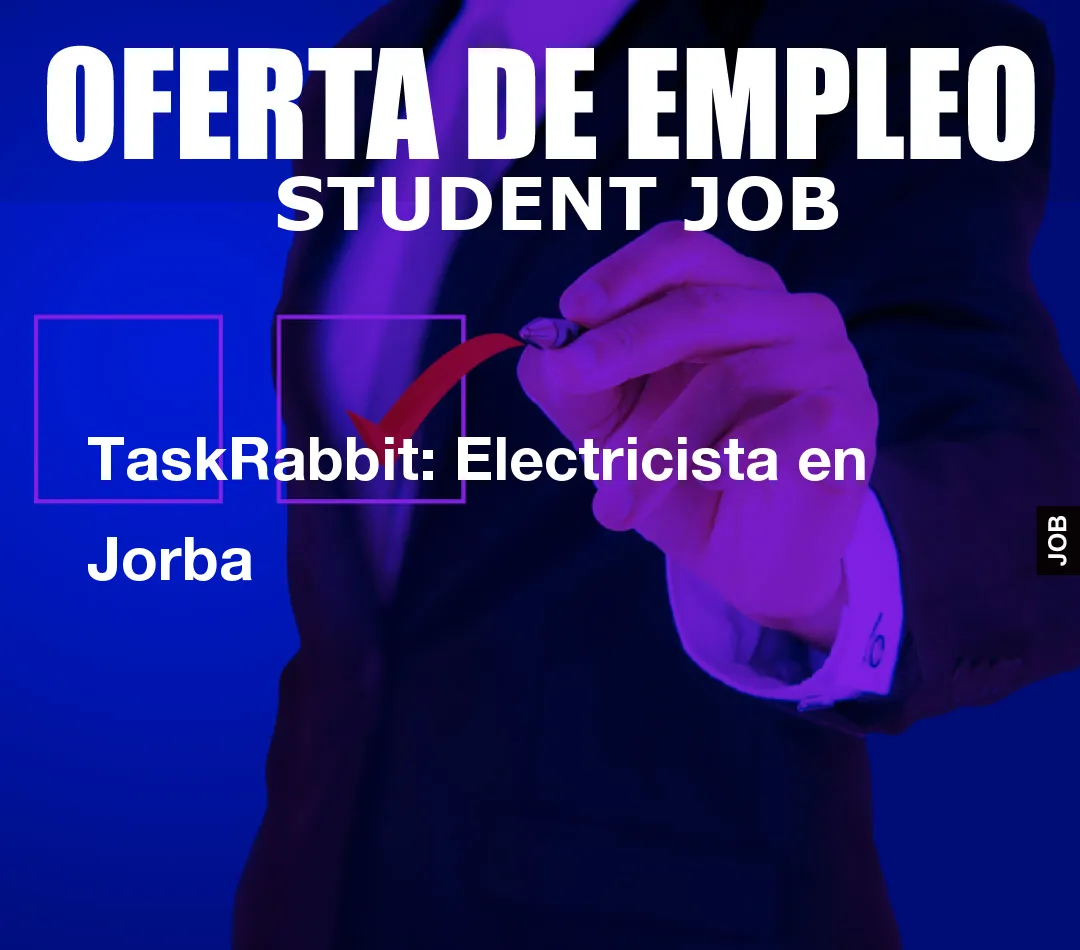 TaskRabbit: Electricista en Jorba