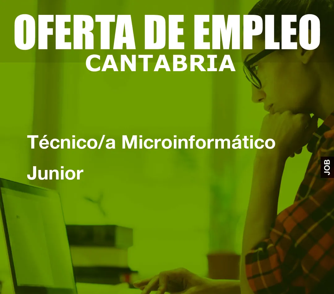 Técnico/a Microinformático Junior