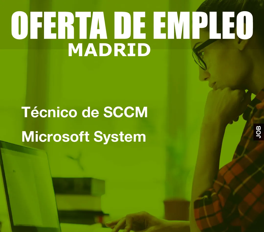 Técnico de SCCM Microsoft System