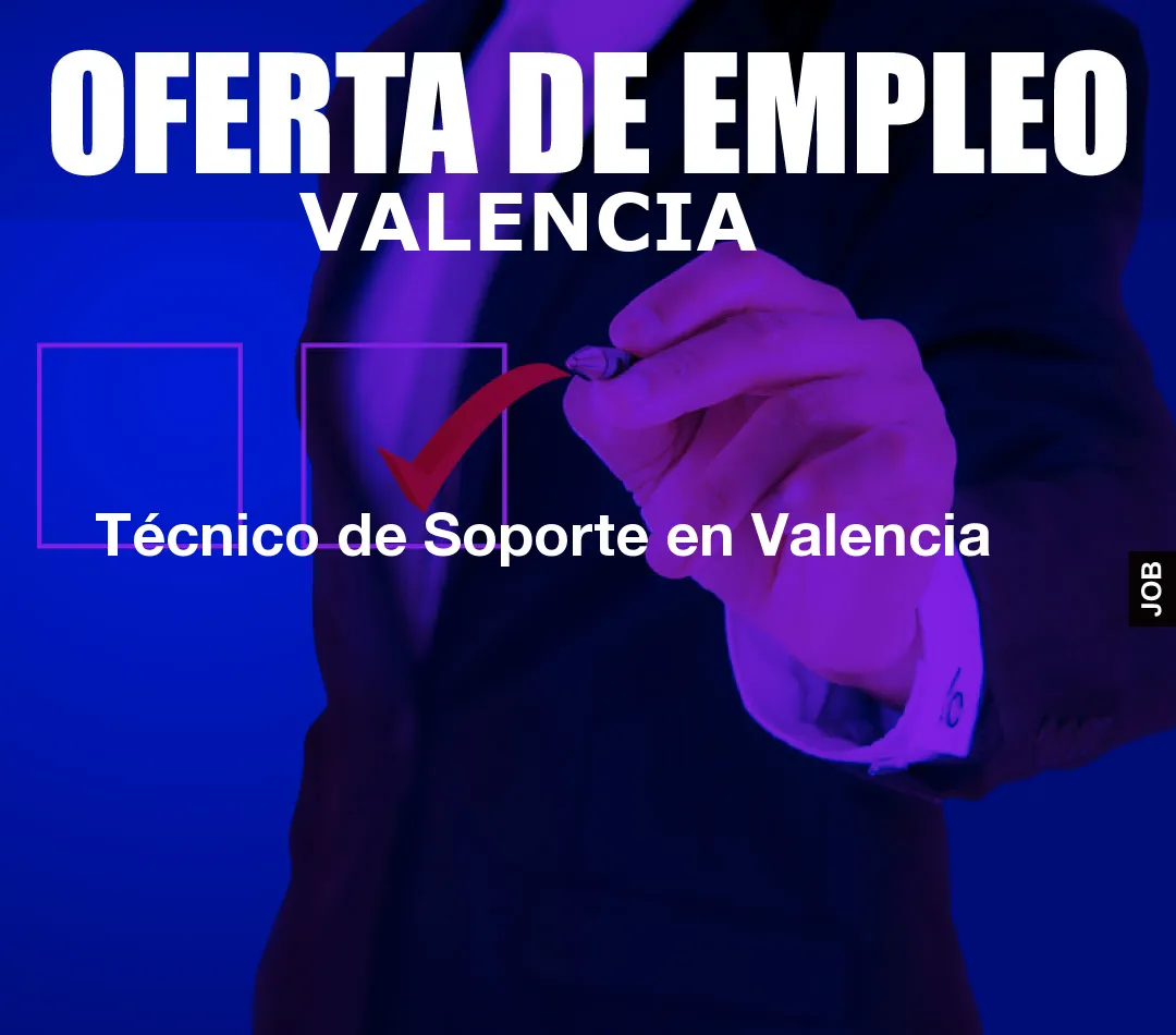 Técnico de Soporte en Valencia