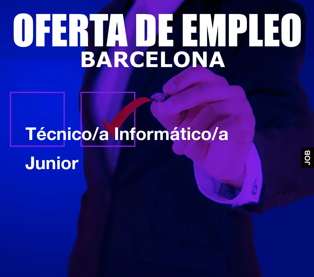 Técnico/a Informático/a Junior