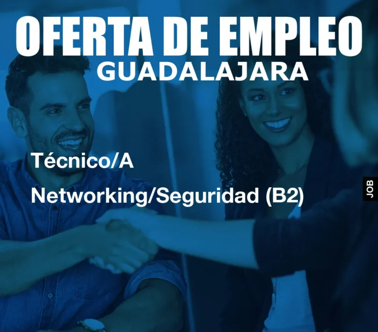 Técnico/A Networking/Seguridad (B2)