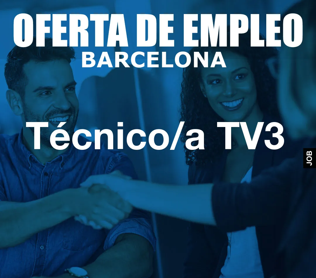 Técnico/a TV3