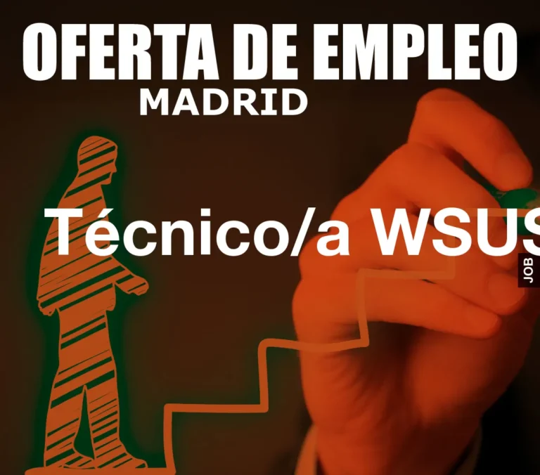 Técnico/a WSUS