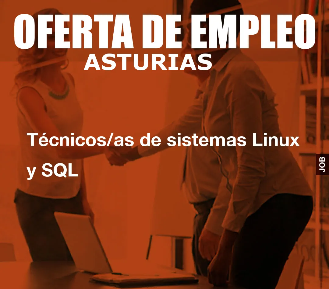 Técnicos/as de sistemas Linux y SQL