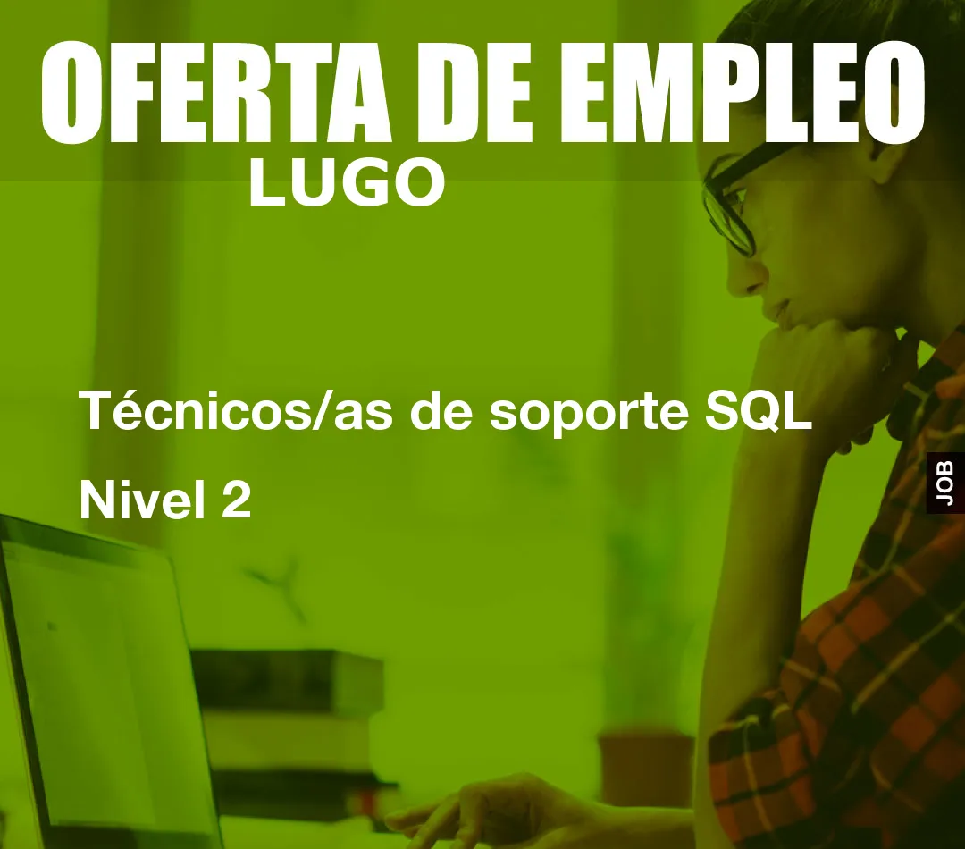 Técnicos/as de soporte SQL Nivel 2