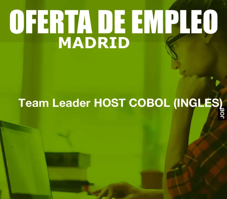 Team Leader HOST COBOL (INGLES)