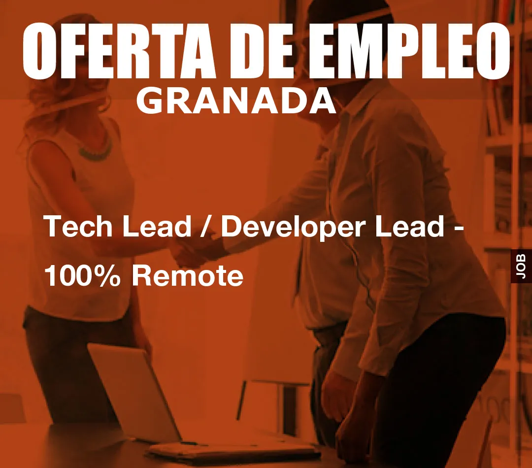Tech Lead / Developer Lead - 100% Remote