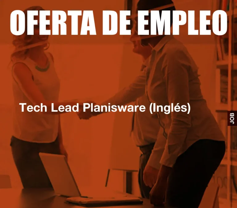 Tech Lead Planisware (Inglés)