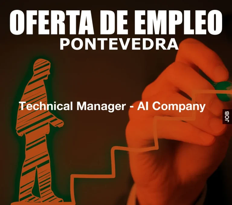 Technical Manager – AI Company