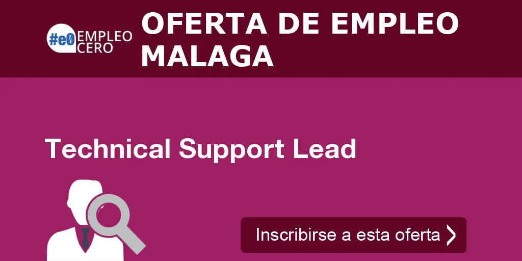 Technical Support Lead