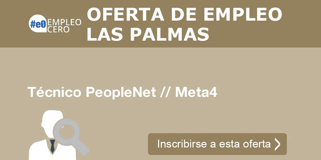 Técnico PeopleNet // Meta4