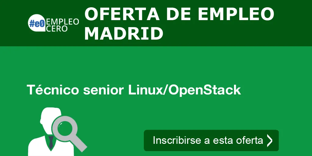 Técnico senior Linux/OpenStack