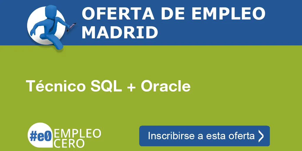 Técnico SQL + Oracle