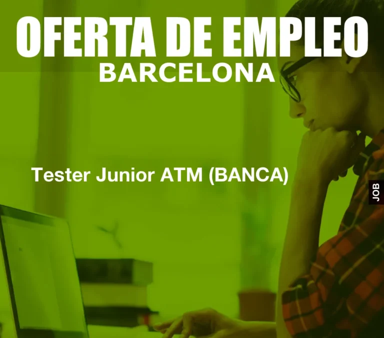 Tester Junior ATM (BANCA)
