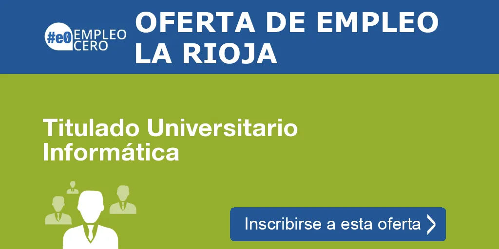 Titulado Universitario Informática