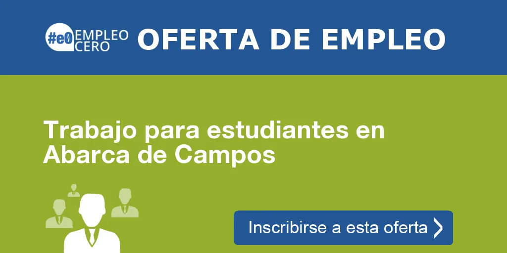 Trabajo para estudiantes en Abarca de Campos