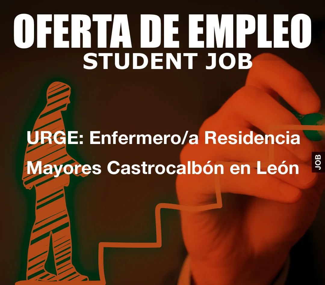 URGE: Enfermero/a Residencia Mayores Castrocalb