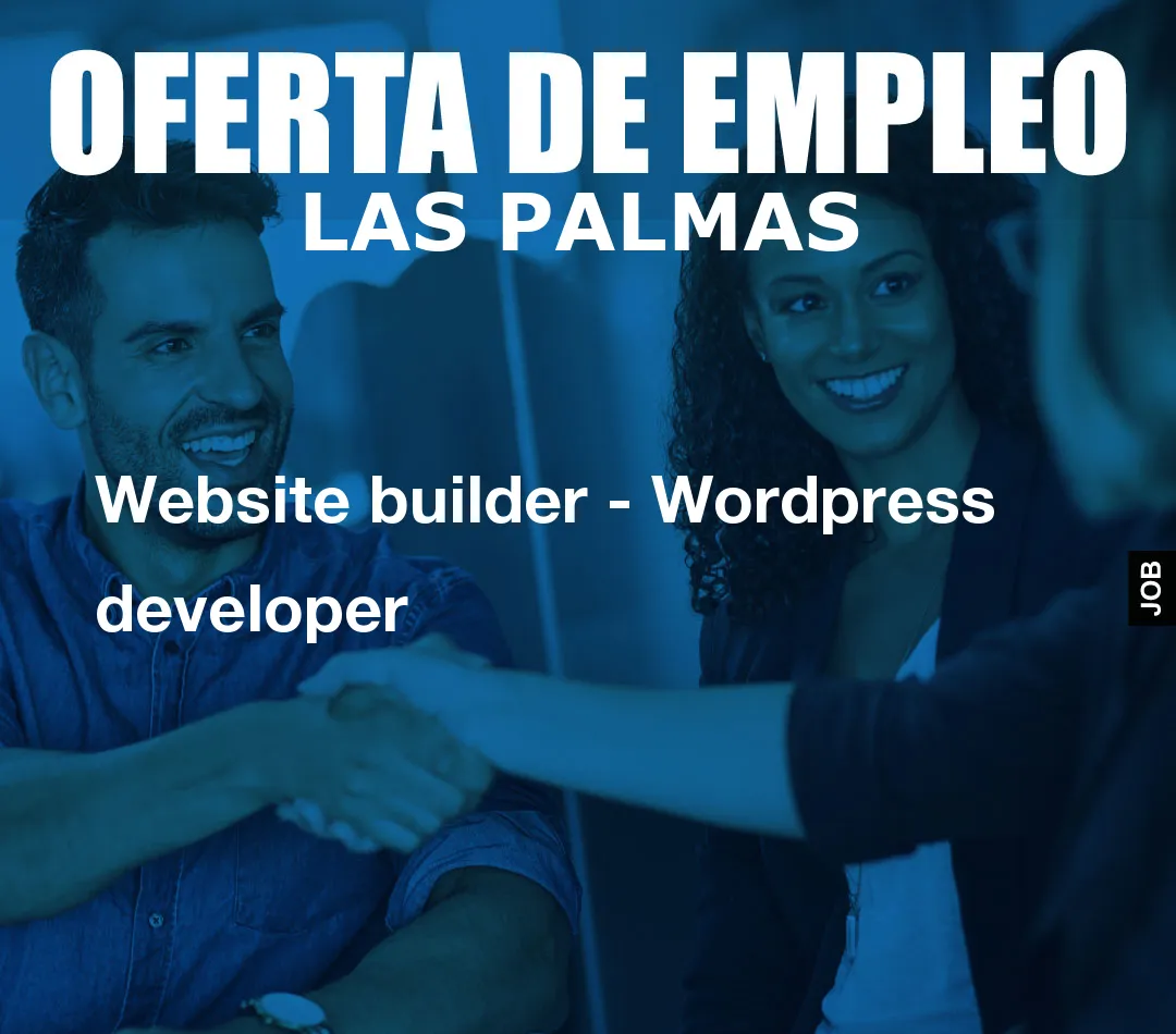 Website builder – WordPress developer